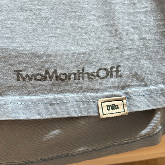 Underworld two months off limited run t shirt xxl baby blue - Picture 2 of 4